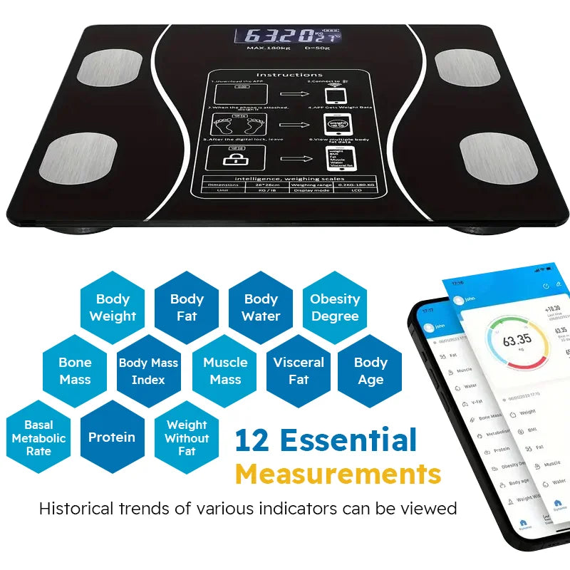 Smart Body Analyzer Weight Scale